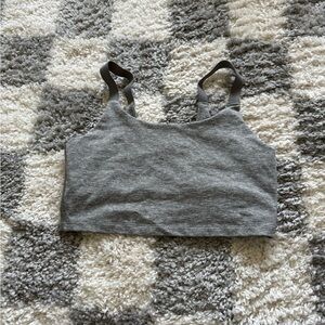 Aerie Gray Sports Bra